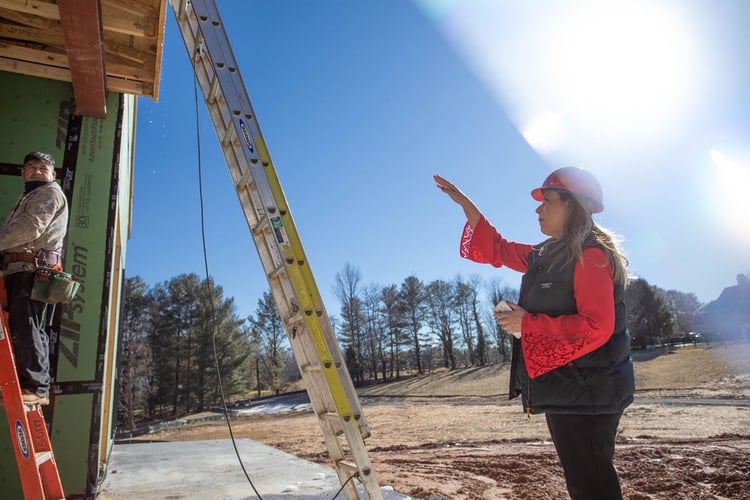 Francisca Alonso CEO of AV Architects and Builders in Great Falls Virginia Northern Virginia Custom Home Builders Local Custom Home Design-Build Firm