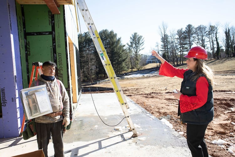 Francisca Alonso CEO of AV Architects and Builders in Great Falls Virginia Northern Virginia Custom Home Builders Local Custom Home Design-Build Firm