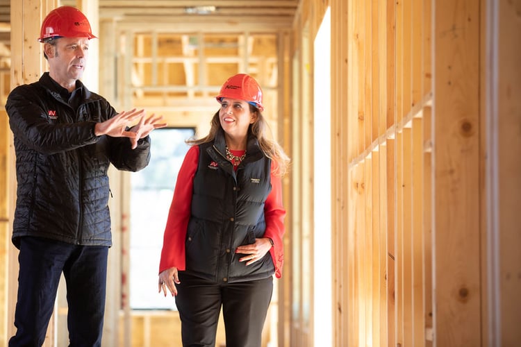 Francisca Alonso and Tony Alonso owners of AV Architects and Builders working in Great Falls Virginia Northern Virginia Custom Home Builders Local Custom Home Design-Build Firm