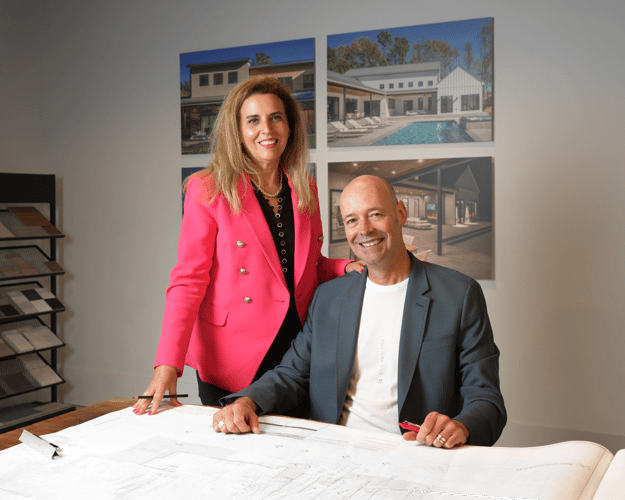 Francisca Alonso and Tony Alonso owners of AV Architects and Builders in Great Falls Virginia Northern Virginia Custom Home Builders Local Custom Home Design-Build Firm