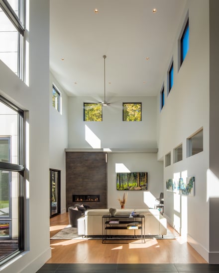 Modern Style High End Luxury Custom Home by Design Build Firm AV Architects and Builders in Great Falls Virginia Northern Virginia Custom Home Builders The Architect House