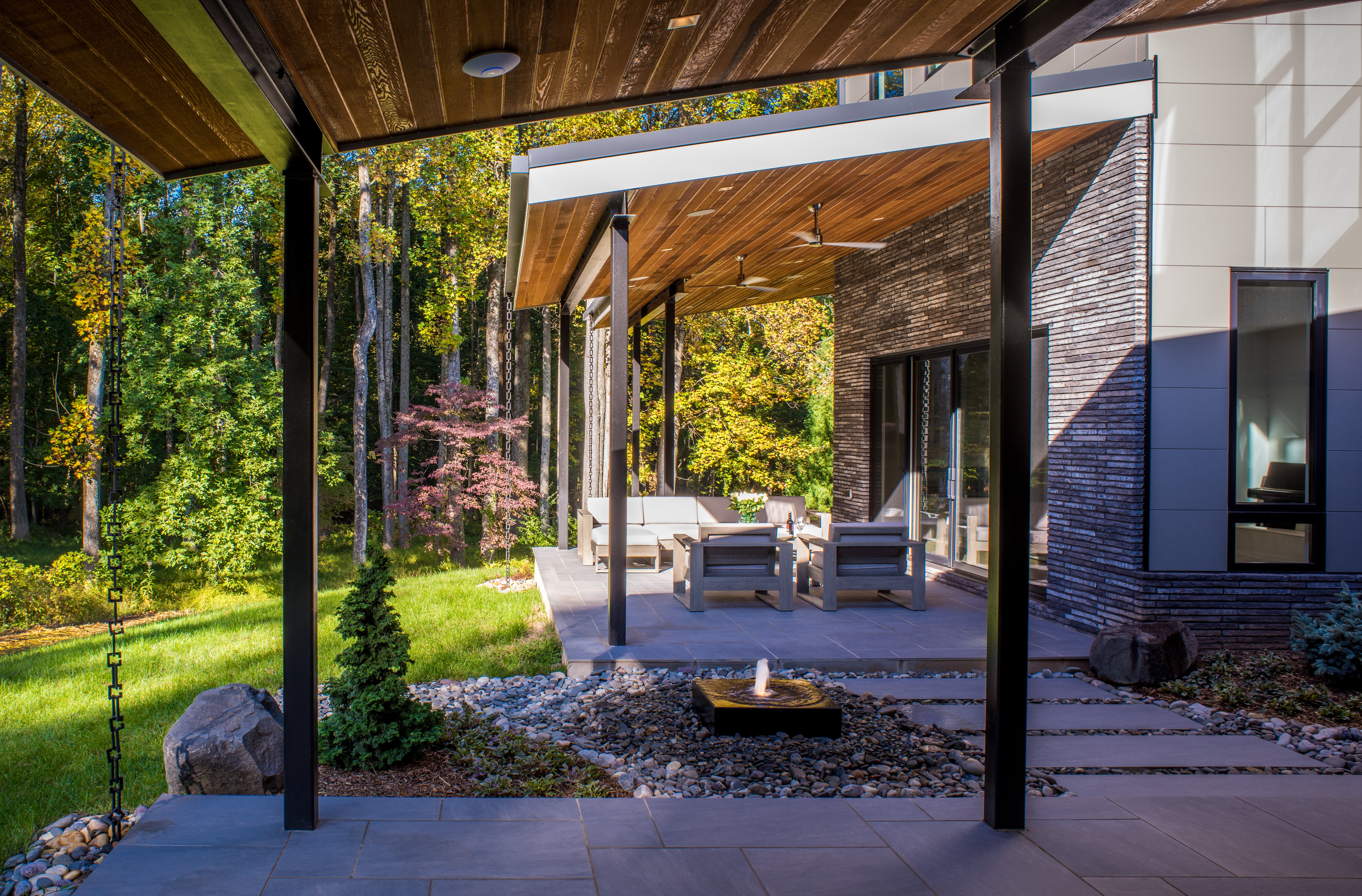 Modern Style High End Luxury Custom Home by Design Build Firm AV Architects and Builders in Great Falls Virginia Northern Virginia Custom Home Builders The Architect House