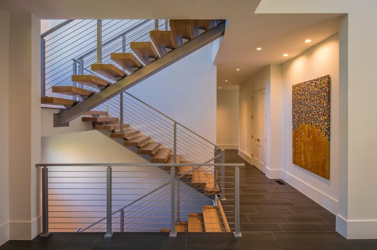 Modern Style High End Luxury Custom Home by Design Build Firm AV Architects and Builders in Great Falls Virginia Northern Virginia Custom Home Builders The Architect House