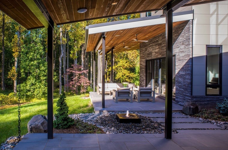 Modern Style High End Luxury Custom Home by Design Build Firm AV Architects and Builders in Great Falls Virginia Northern Virginia Custom Home Builders The Architect House