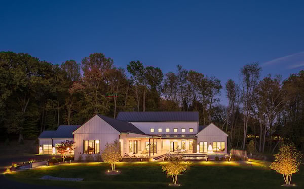 Modern Farmhouse Style Custom Home by AV Architects and Builders in Great Falls Northern Virginia The Vista House