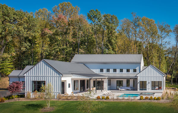 Modern Farmhouse Style Custom Home by AV Architects and Builders in Great Falls Virginia Northern Virginia Custom Home Builders The Vista House