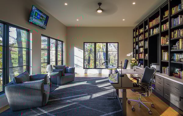 Modern Custom Home Renovation by Design-Build Firm AV Architects and Builders in Great Falls Virginia Northern Virginia Custom Home Builders