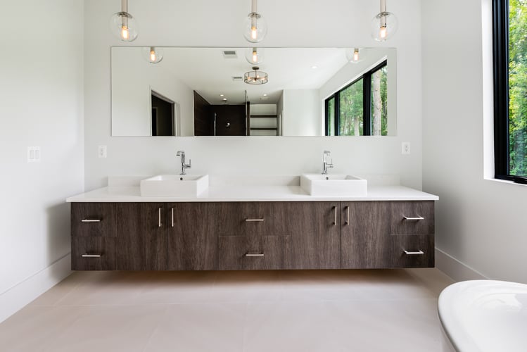 Modern Style Custom Home on a Hill by Design-Build Firm AV Architects and Builders in McLean Virginia Northern Virginia Custom Home Builders The Hill House
