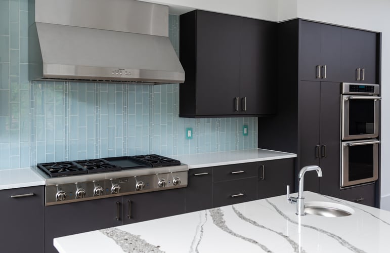 Modern Style Custom Home on a Hill by Design-Build Firm AV Architects and Builders in McLean Virginia Northern Virginia Custom Home Builders The Hill House