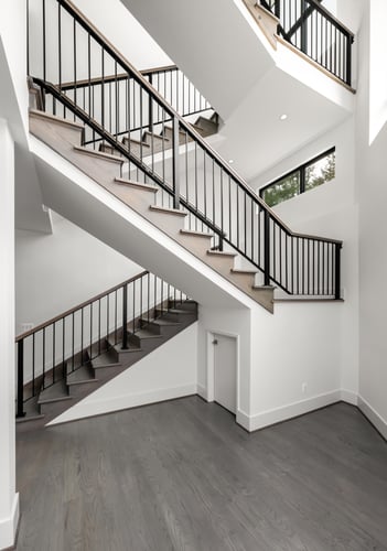 Modern Style High End Luxury Custom Home by Design Build Firm AV Architects and Builders in Great Falls Northern Virginia