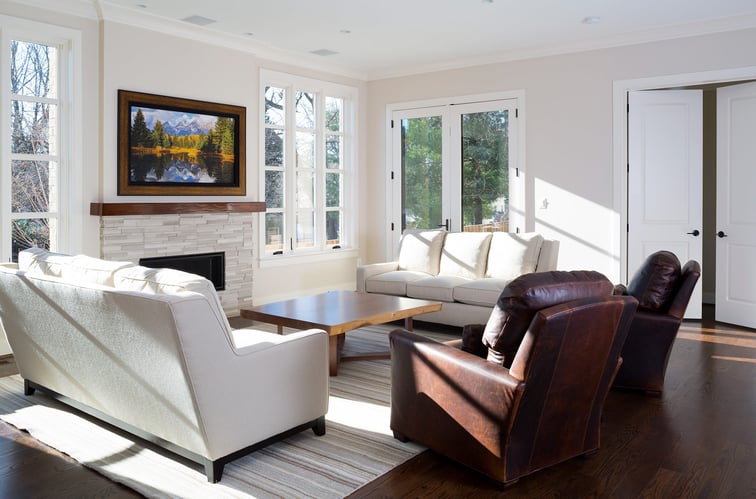 High End Luxury Custom Home by Design Build Firm AV Architects and Builders in Tysons Corner Virginia Northern Virginia Custom Home Builders