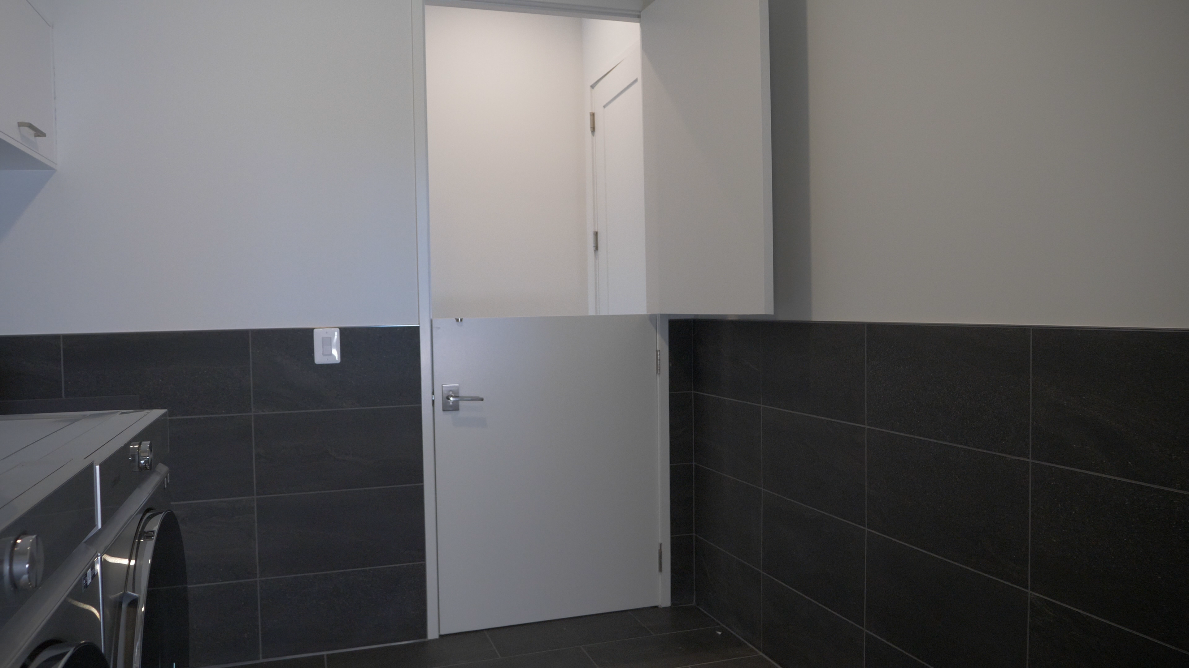 Pet Shower Dog Wash in Modern Style High End Luxury Custom Home by Design Build Firm AV Architects and Builders in Leesburg Virginia Northern Virginia Custom Home Builders