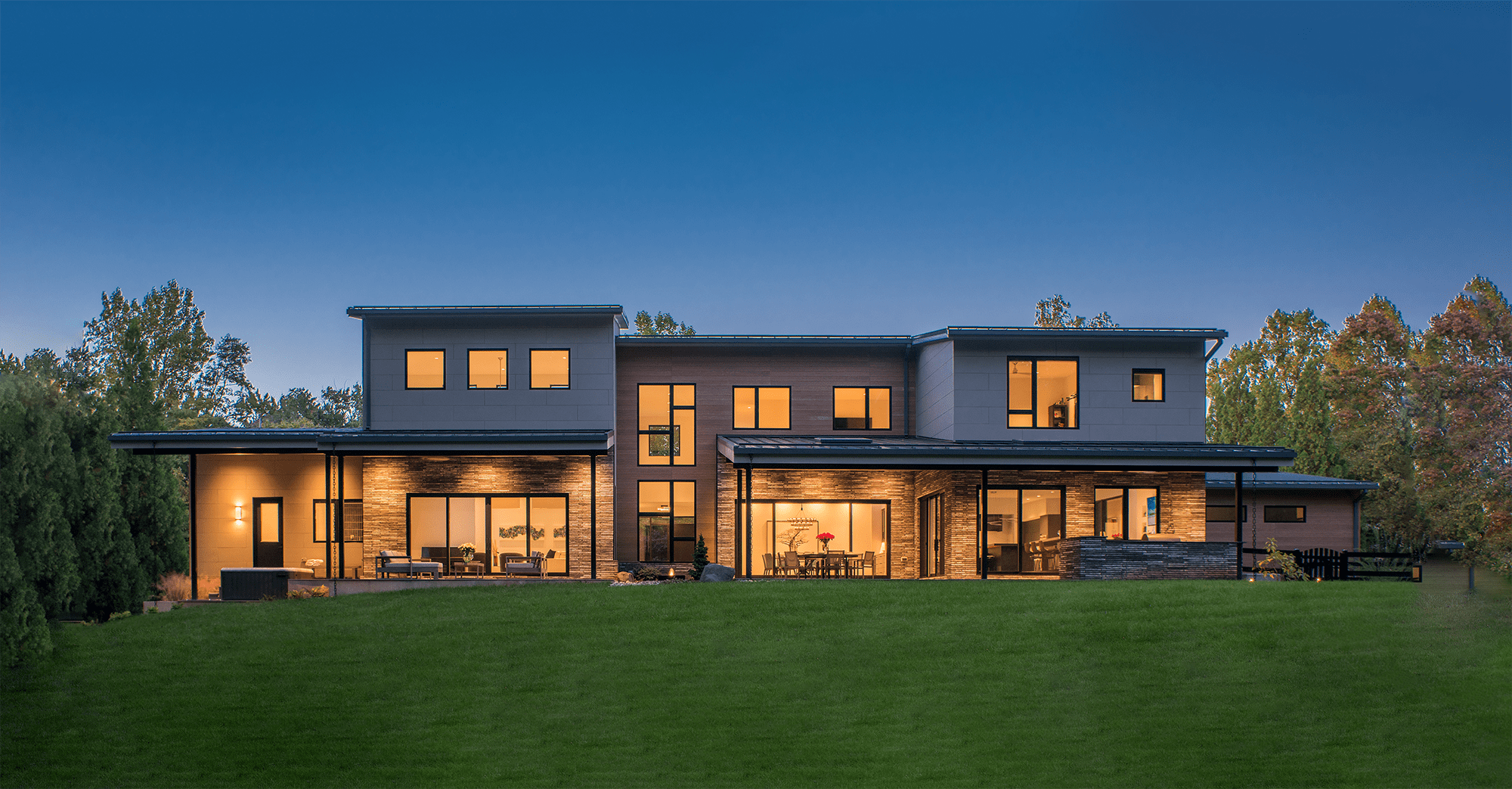 A3Modern Style Custom Home by AV Architects and Builders in Great Falls Northern Virginia