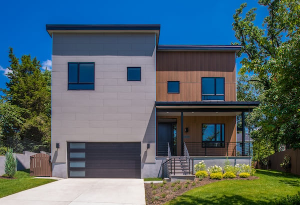 Solar House Modern Custom Home in Arlington Virginia by AV Architects and Builders in Northern Virginia